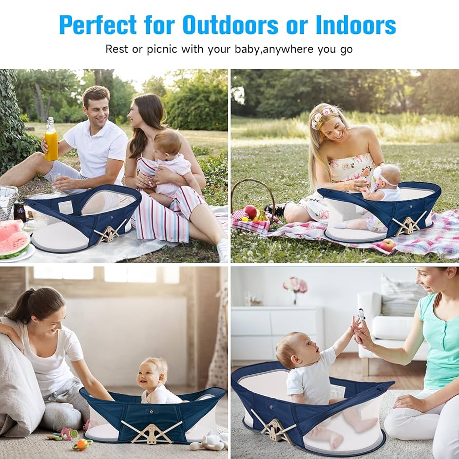 Amazon.com: FSATBTNE Portable Travel Bassinet for 0-5M Baby